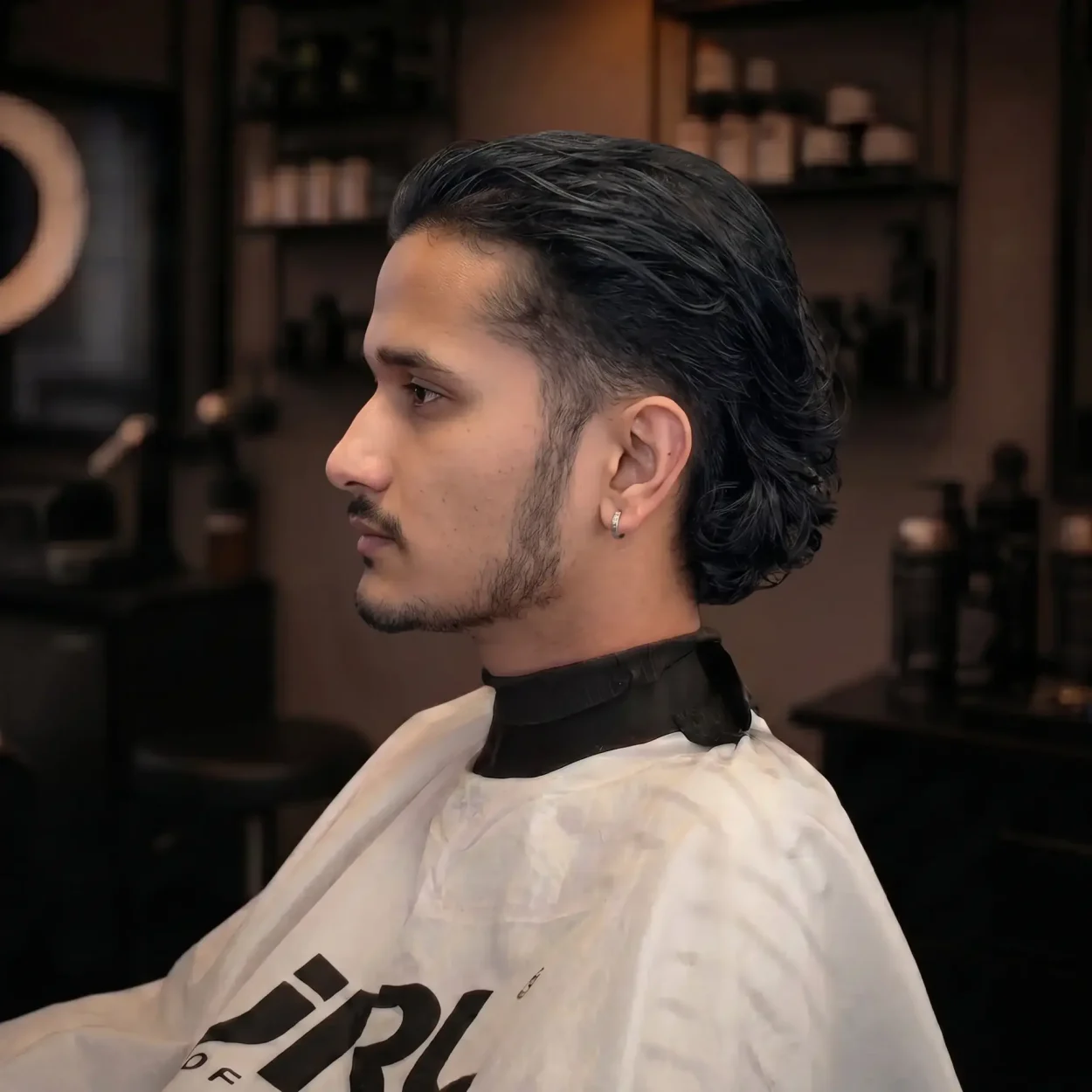 mand med mullet
